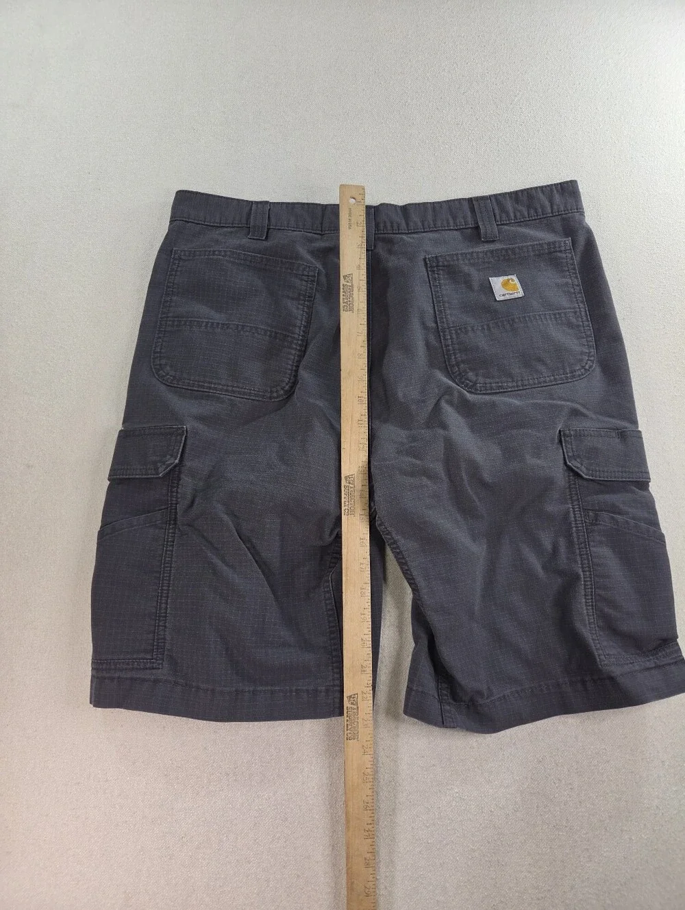 Carhartt Force Ripstop Cargo Shorts Gray Size 38